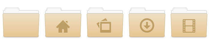 The elementary Xfce icon theme now features much warmer folder icons.