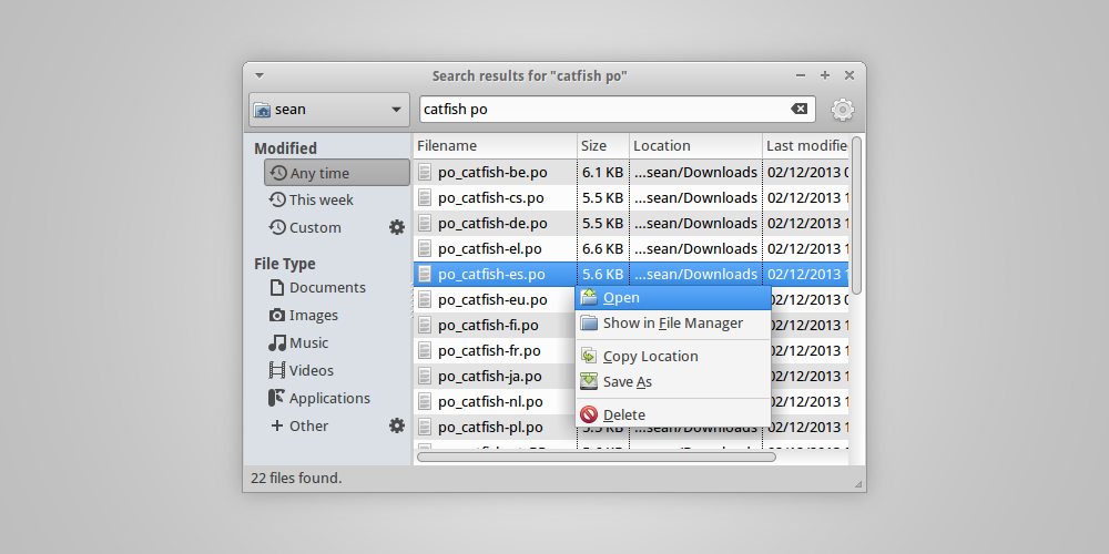Catfish 0.6.1 Released