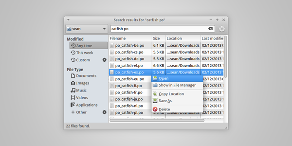 Catfish 0.6.1 Released