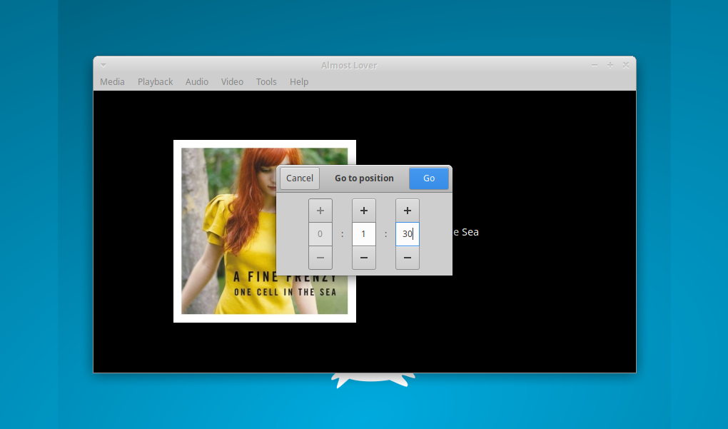 Want to jump to the best part of the song? The Go To Position dialog lets you skip to a precise timestamp.