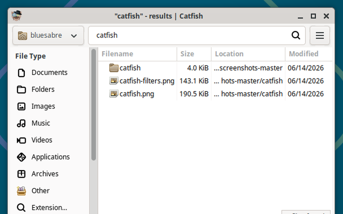 Catfish File Search